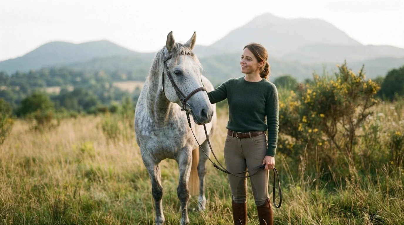 Cours d'équitation à Chazemais, Allier