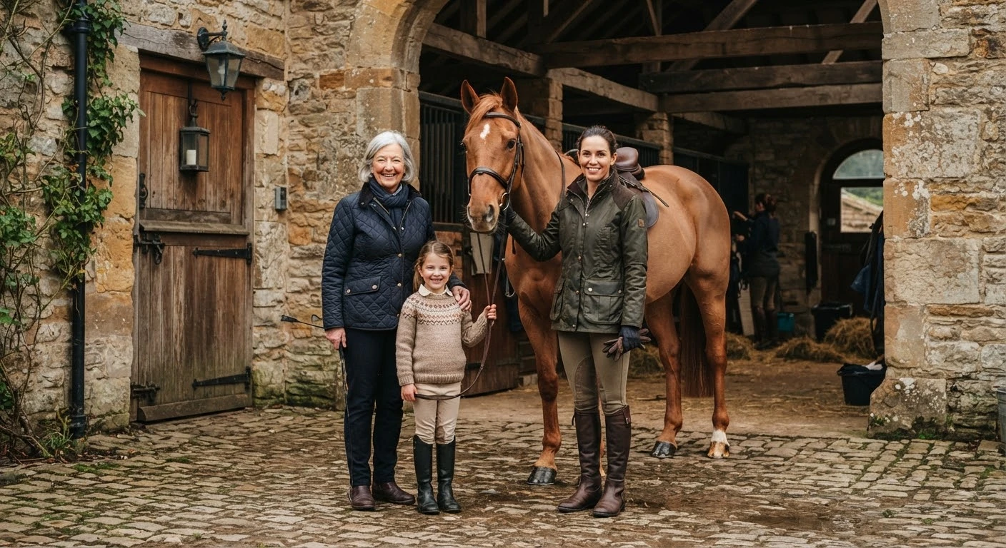 L'équipe du Centre Equestre ECYLA, centre équestre à Chazemais